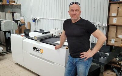Drukarnia Cyfrowa TOP – instalacja plotera iEcho