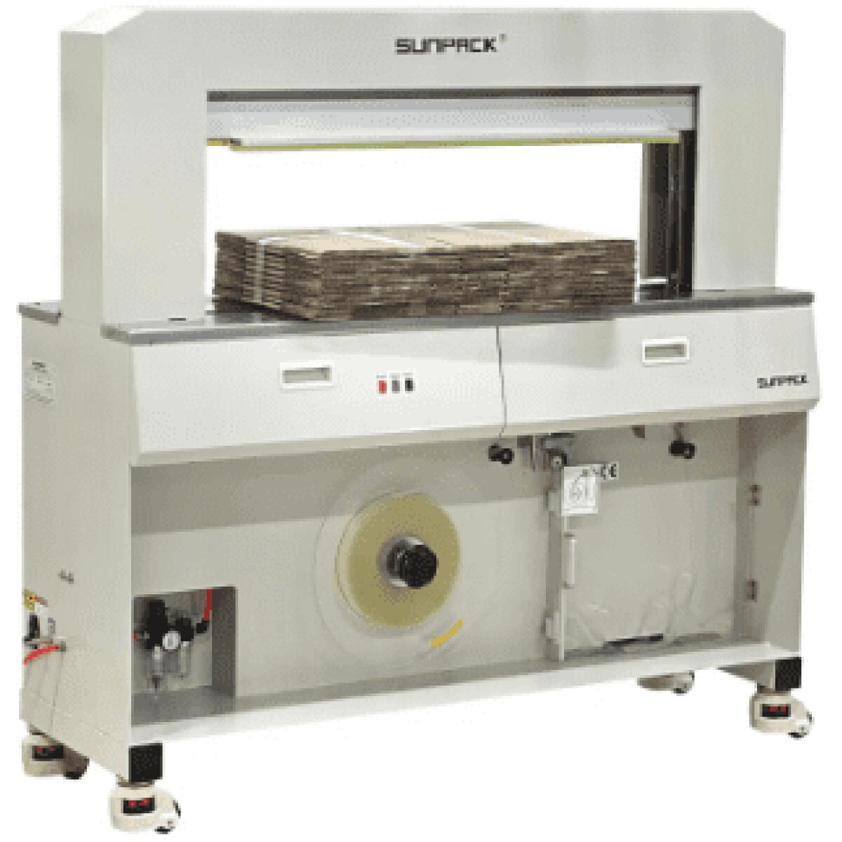 Poznaj Banderolownicę WK32-30C-1035BP, nowoczesną maszynę do banderolowania, idealną dla drukarni i zakładów produkcyjnych. Dzięki wysokiej efektywności oraz wszechstronności, ta maszyna zapewnia niezawodne pakowanie różnych produktów. Jej łatwość obsługi oraz solidna konstrukcja sprawiają, że Banderolownica WK32-30C-1035BP to doskonały wybór dla każdego przedsiębiorstwa, które pragnie zwiększyć wydajność i jakość swoich procesów pakowania.