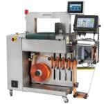 Banderolownica WK06-30CA-MRQ to innowacyjne urządzenie do automatycznego pakowania z podawaniem próżniowym. Dzięki zintegrowanemu nadrukowi Markem, efektywnie oznaczasz produkty, co przyczynia się do ich lepszej identyfikacji. Sprawdź naszą ofertę, w tym inne banderolownice, i zwiększ efektywność swojej produkcji!