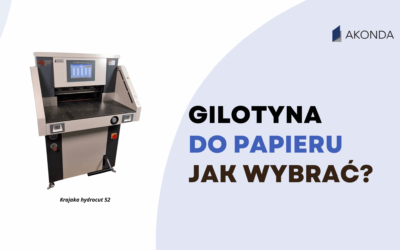 Gilotyna do papieru – Jak wybrać odpowiednią? Top cięcie papieru